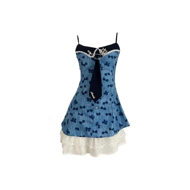 COVT Синий Женские Слиплатья