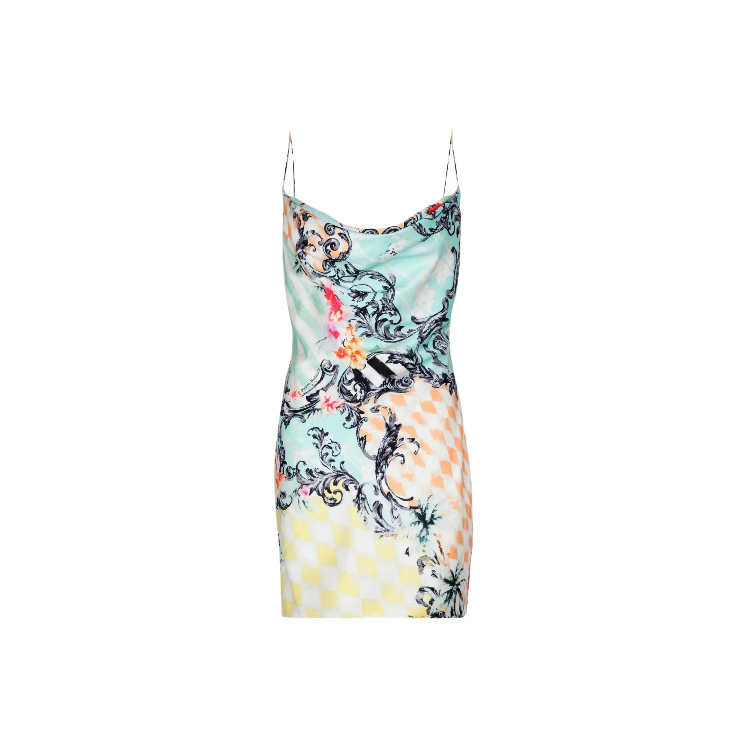 BALMAIN Slip Dresses Women's Multicolor