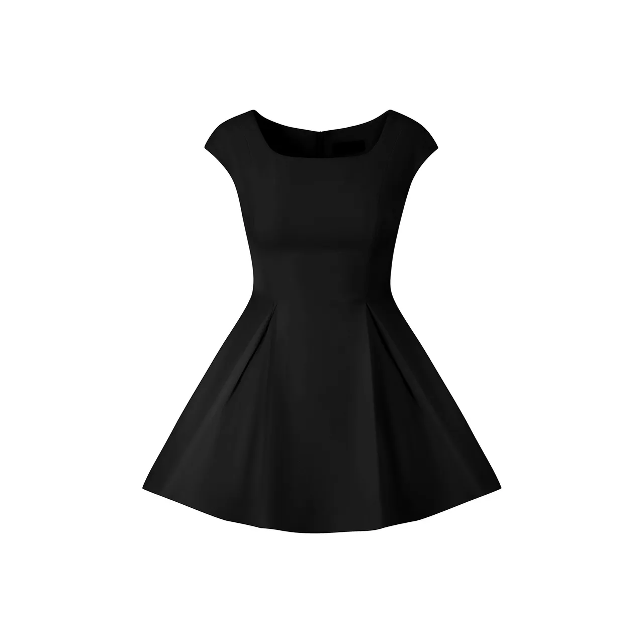 AVENEMENT Короткое платье с короткими рукавами женское