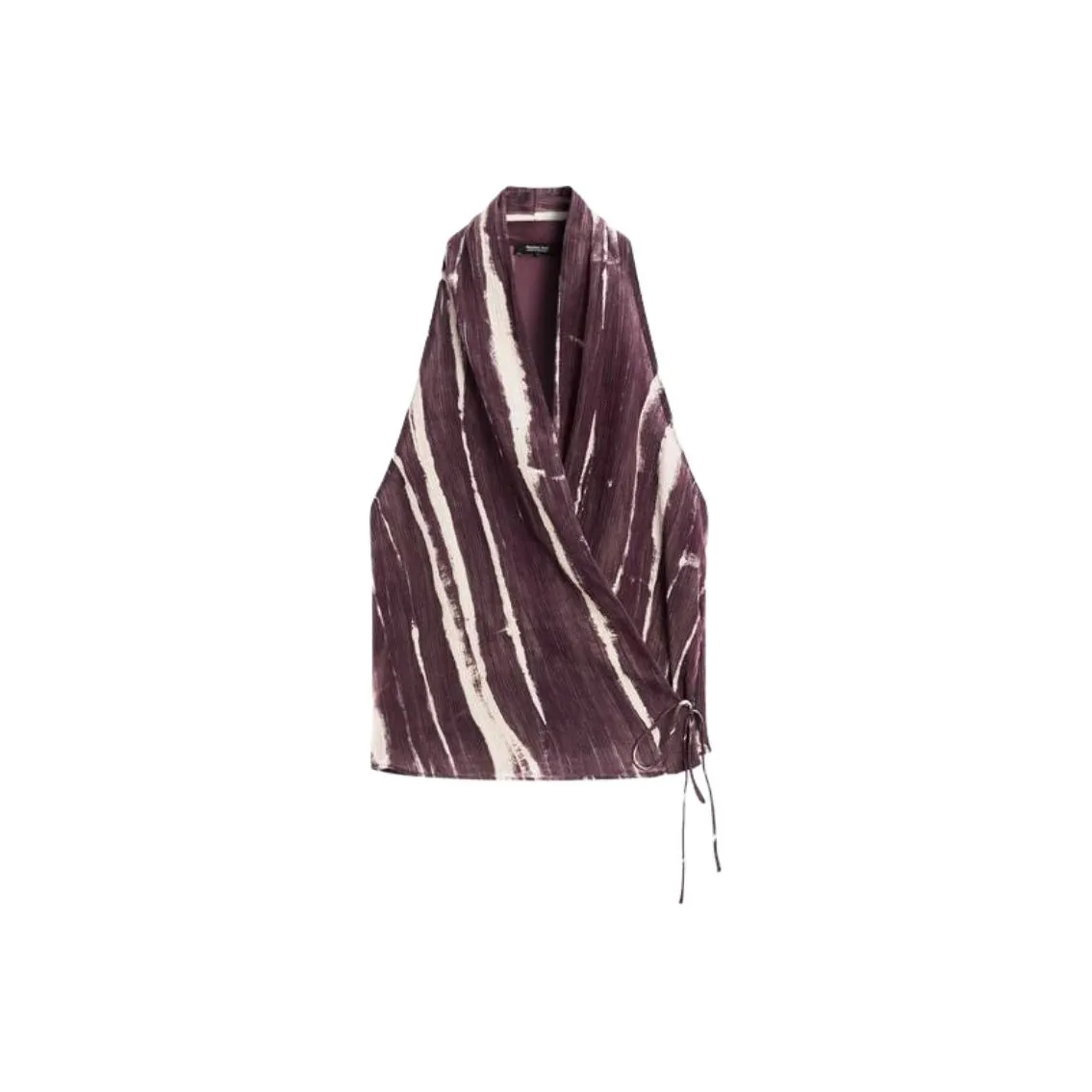 Massimo Dutti Фиолетовые Женские Рубашки