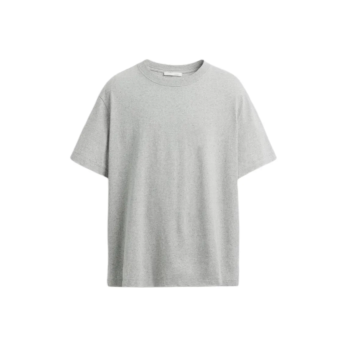 ZARA Зебра с принтом, серый, мужская футболка