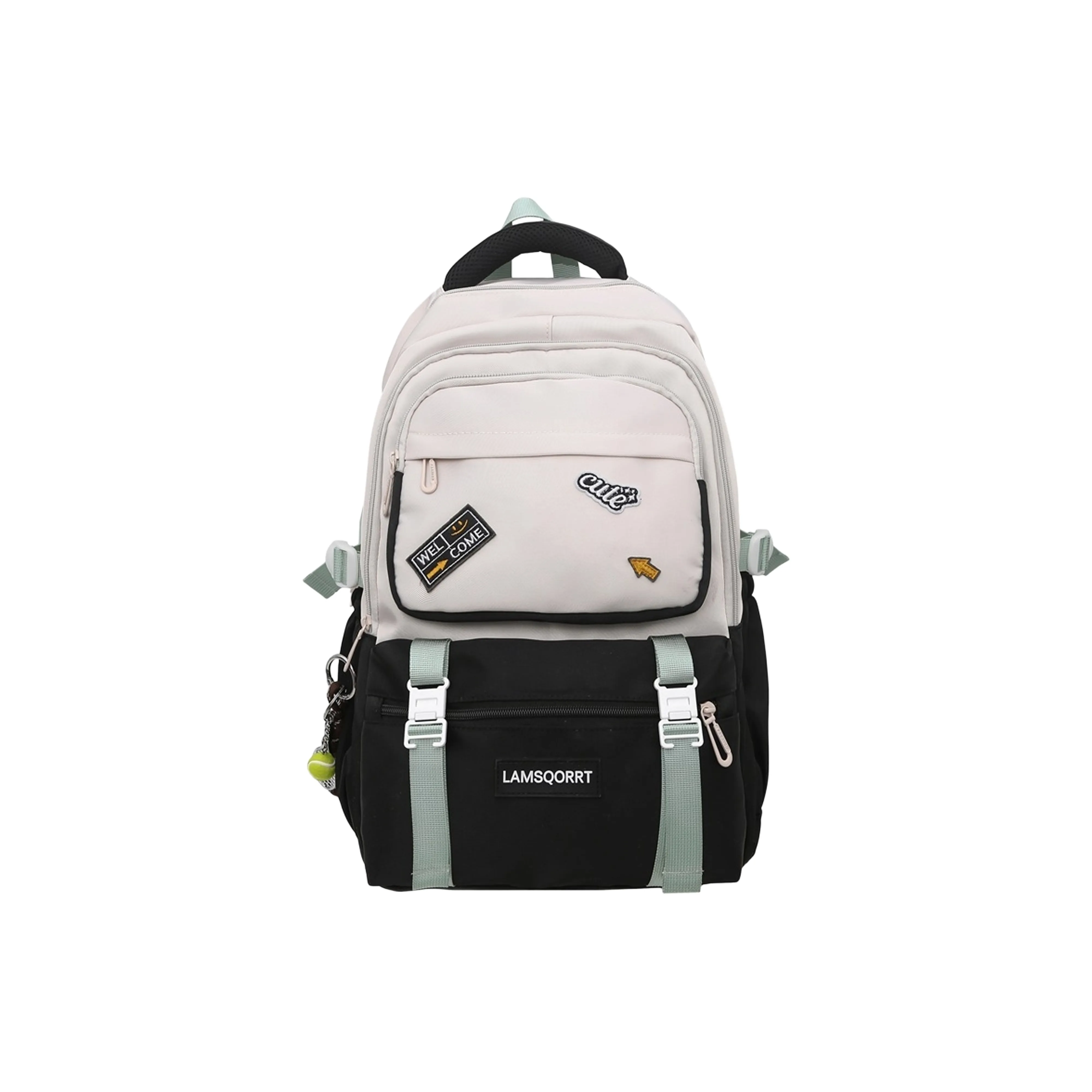 CARTELO Нейлон Рюкзак Путешественный Рюкзак Унисекс Черный Хаки Красный Фиолетовый