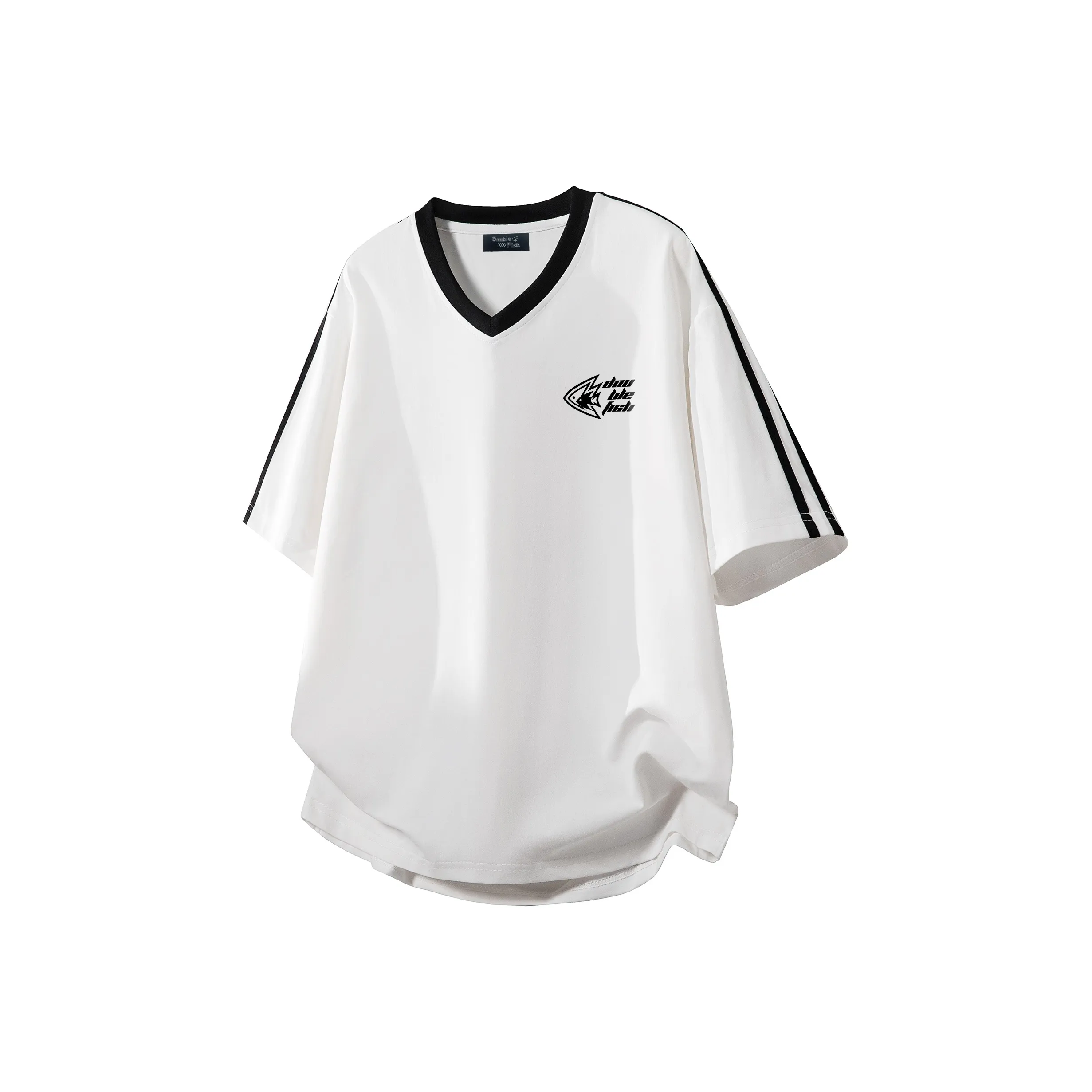 DOUBLEFISH Короткий рукав T-рубашки унисекс