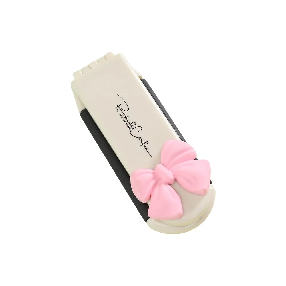 XIAOKOUTU Бант Мини Складной Зеркало Гребень Beauty Tool