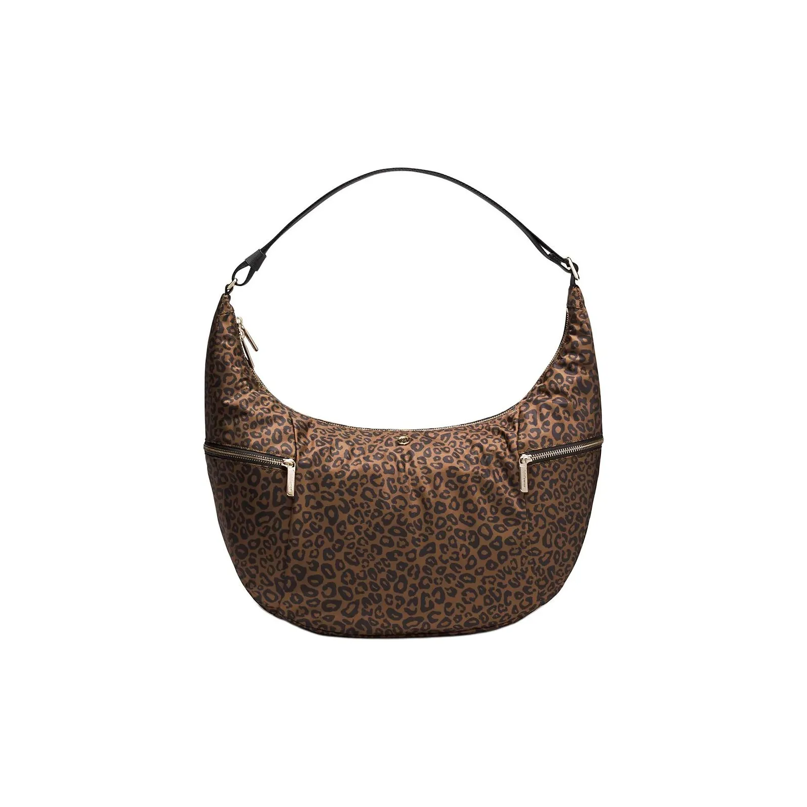 Lululemon Переработанный полиэстер Сумка через плечо Мужская с леопардовым принтом