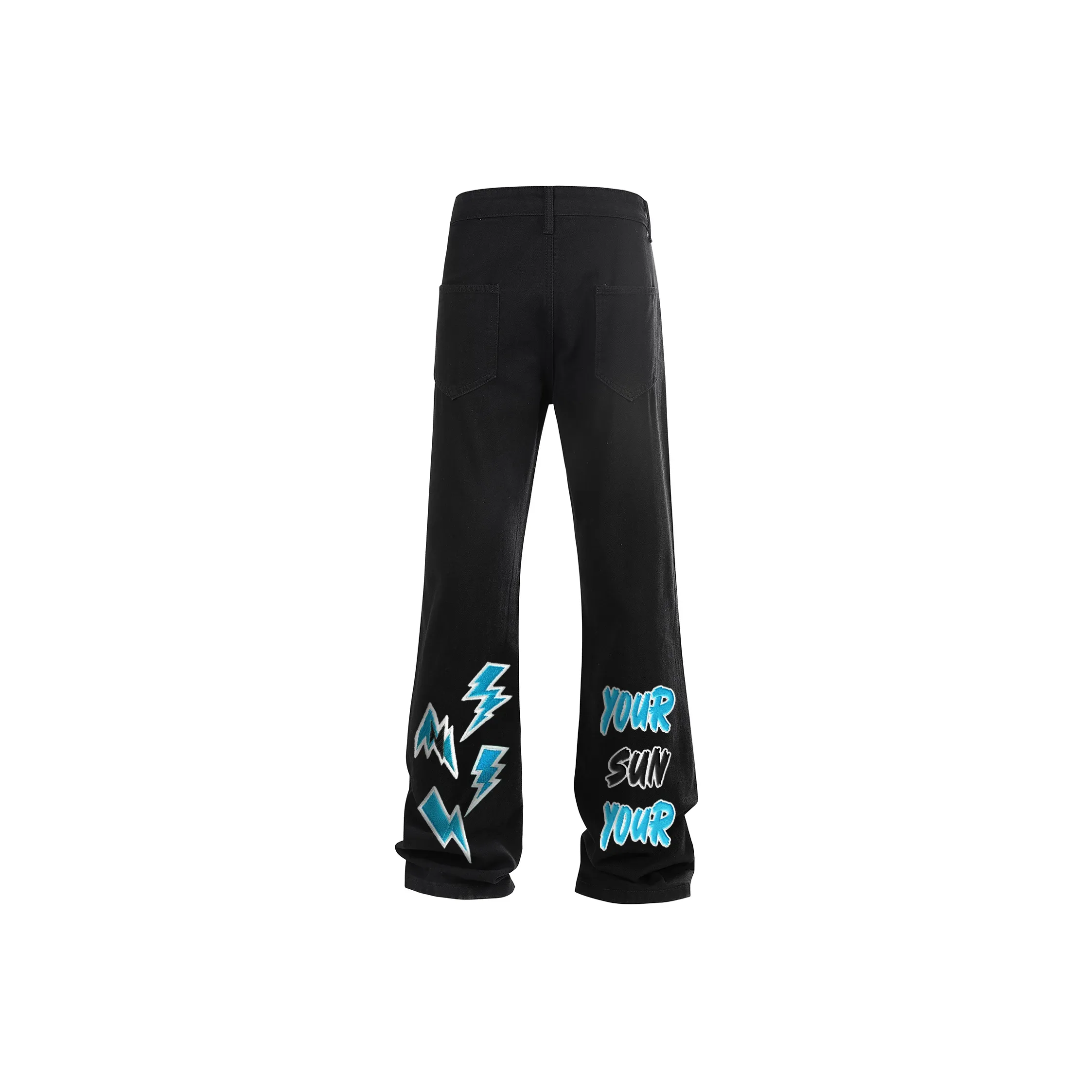 Удобный и освежающий джинсы унисекс