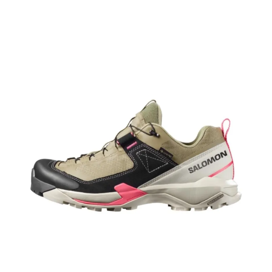 SALOMON X Ultra ALPINE Abrasion Resistant Low Top Trekking Shoes Women's Rogue Red