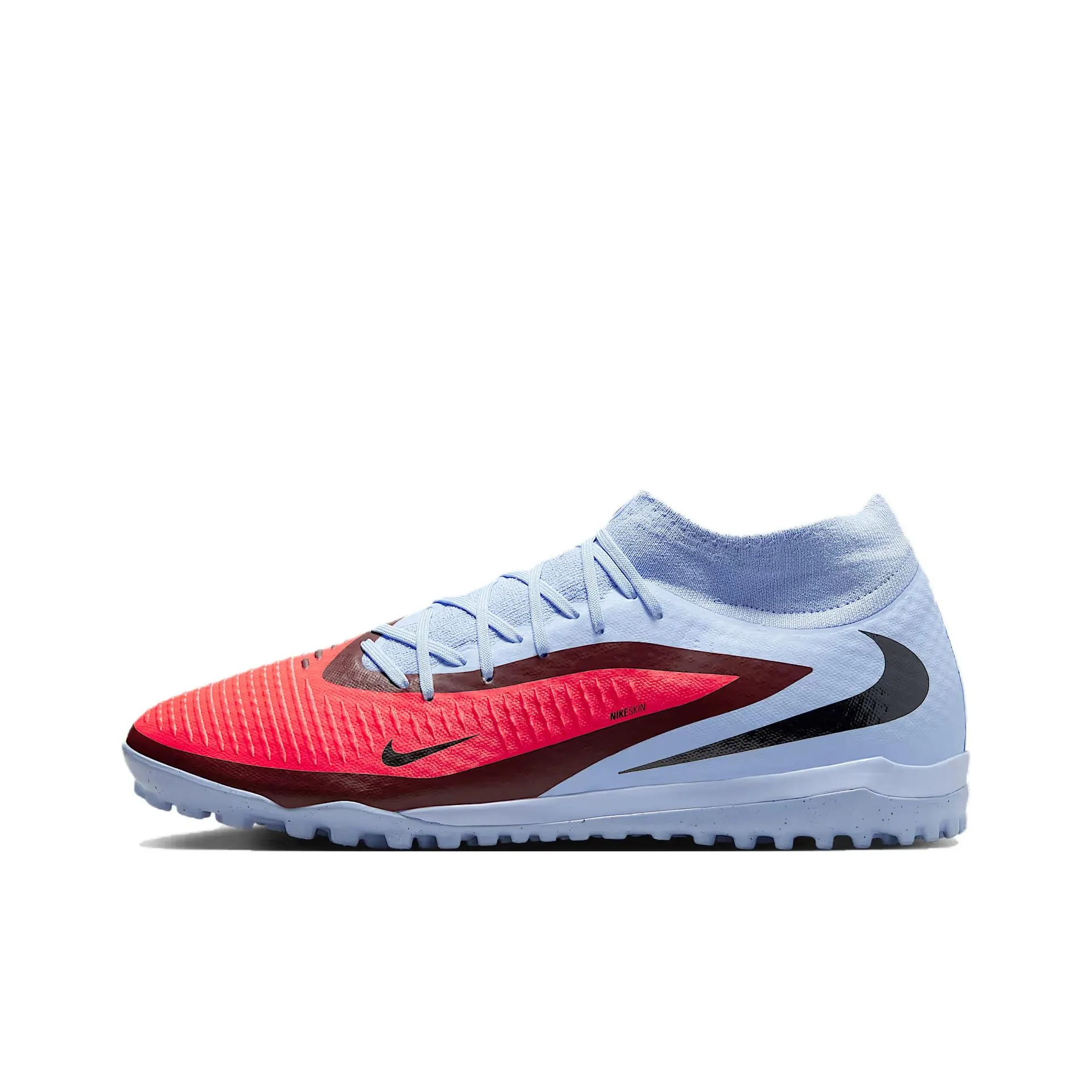 Nike Phantom 6 Футбольные бутсы Унисекс Синий Красный