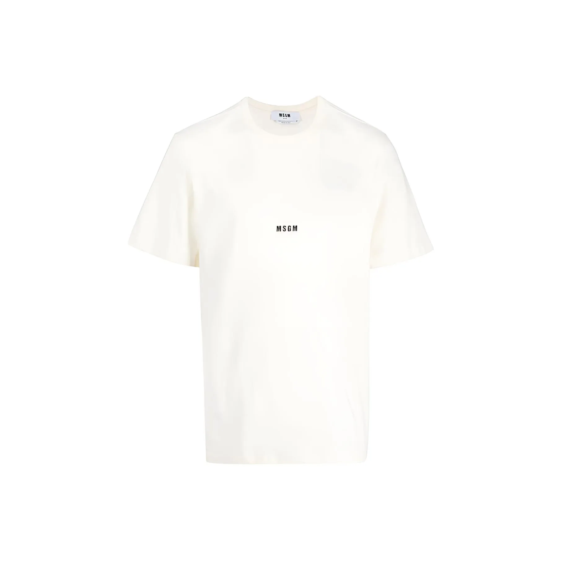 MSGM Белая Мужская T-Рубашка