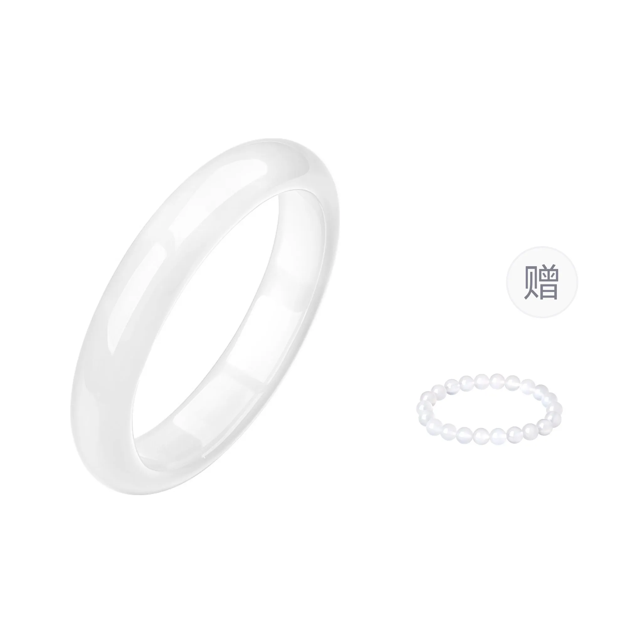 CHOW TAI SENG Chalcedony Bangles Women's