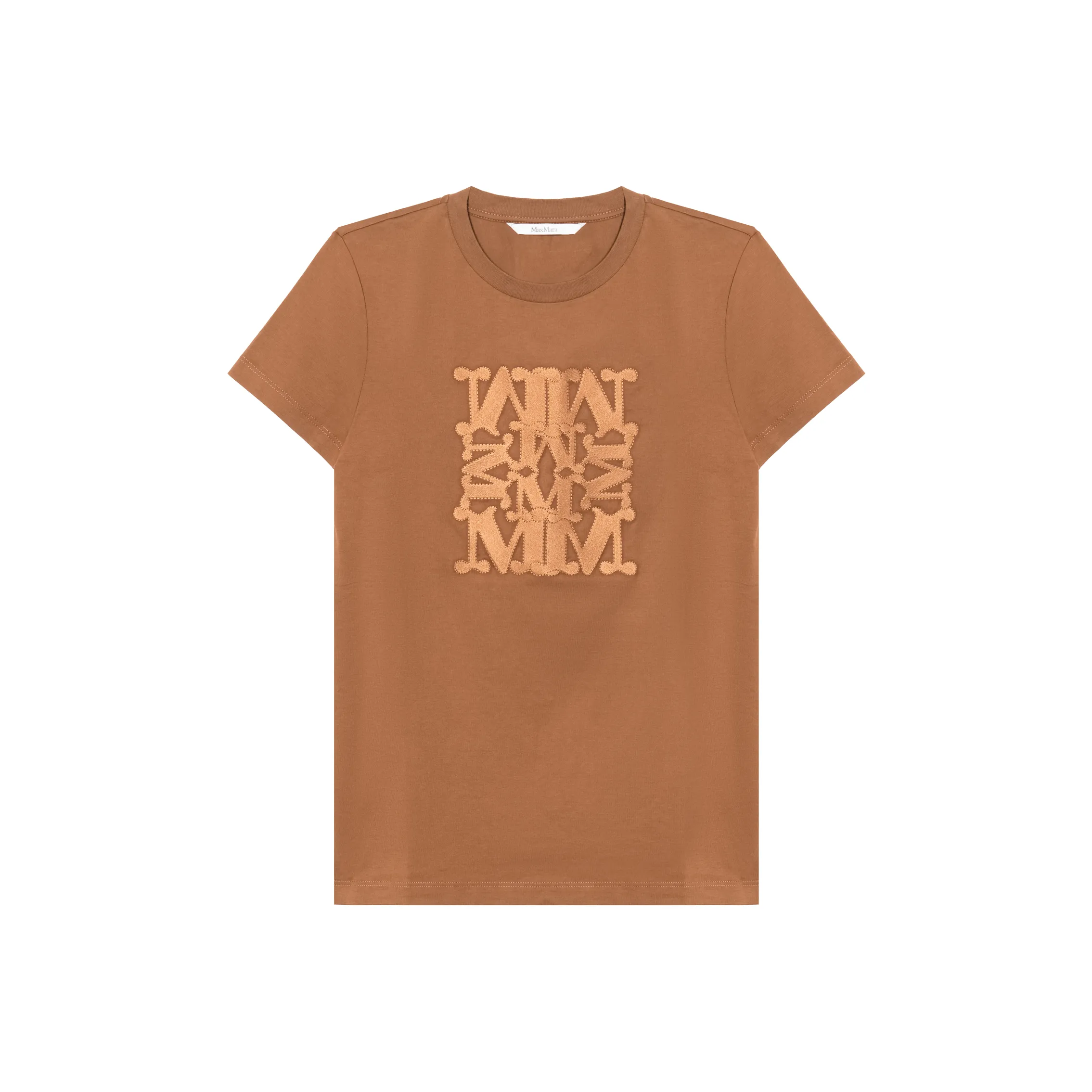 MaxMara Стандартная T-рубашка Женская Коричневая