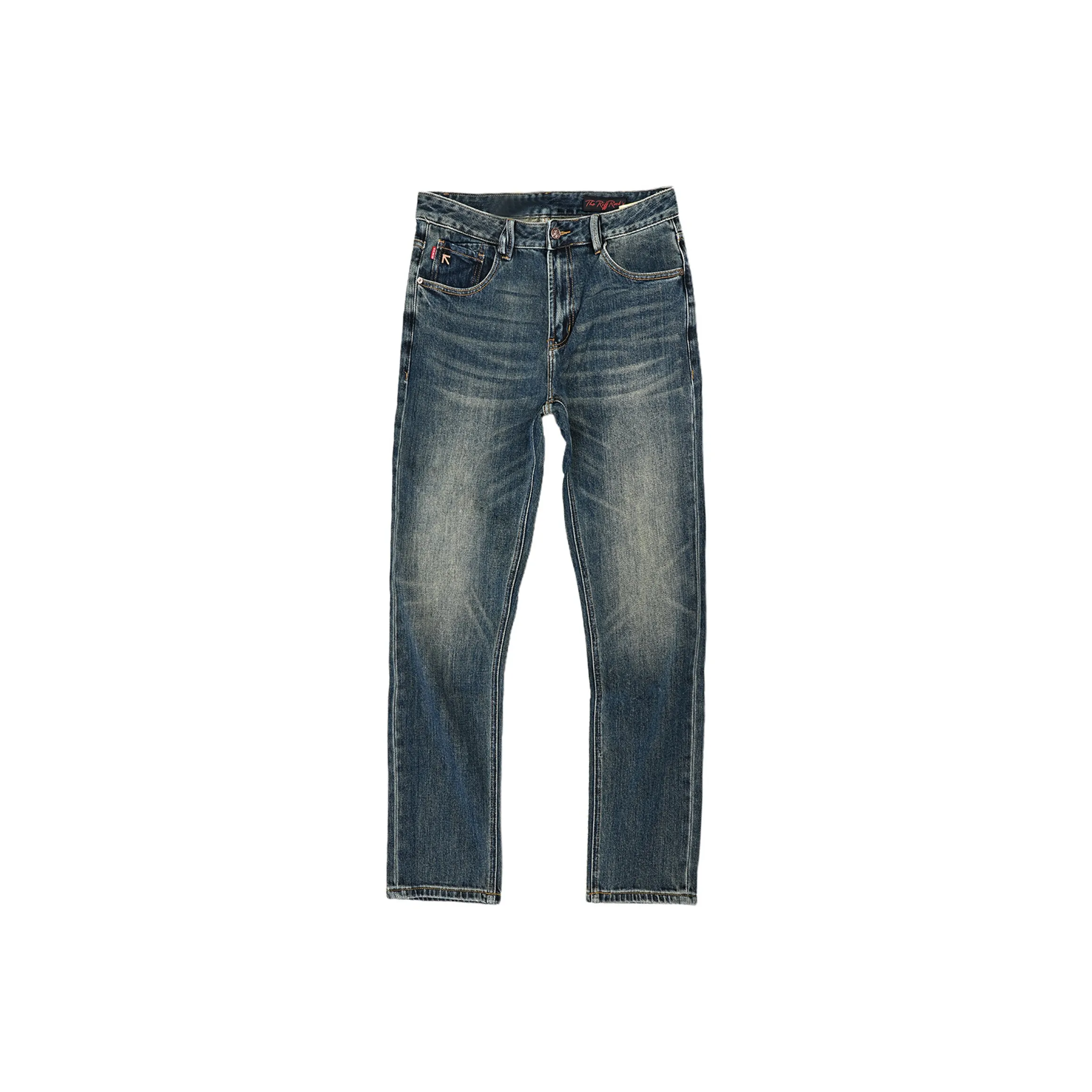 MAREA VESUVIO Синий Облегающий крой, Маленький прямой крой, Мужские джинсы