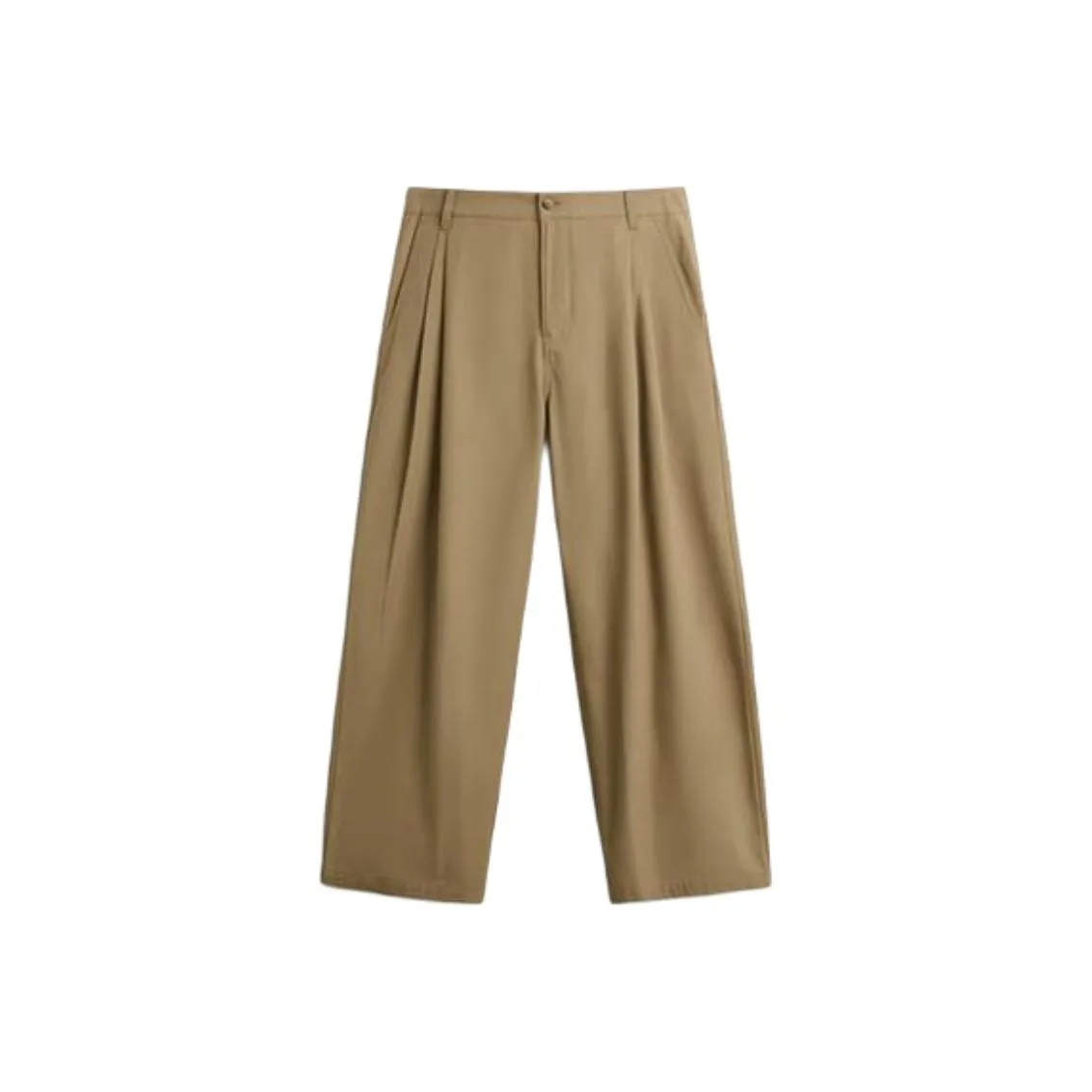 ZARA Коричневые Мужские Повседневные Штаны