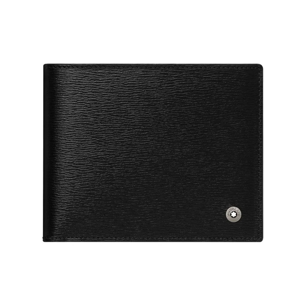 MONTBLANC Кожа Кошелек Мужской Черный