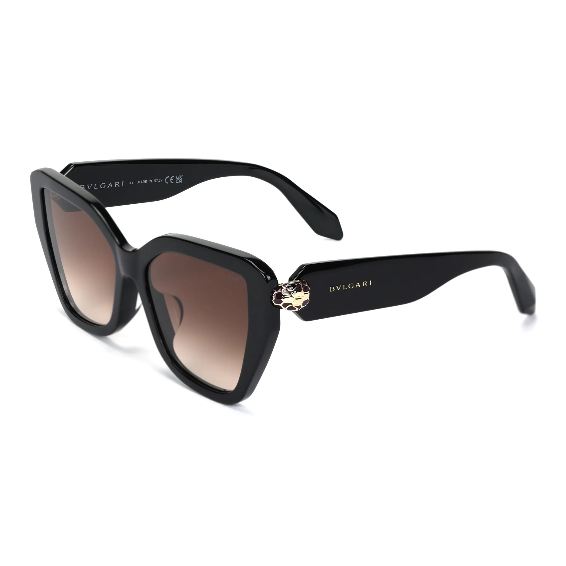 BVLGARI Butterfly Sunglasses Women's Black