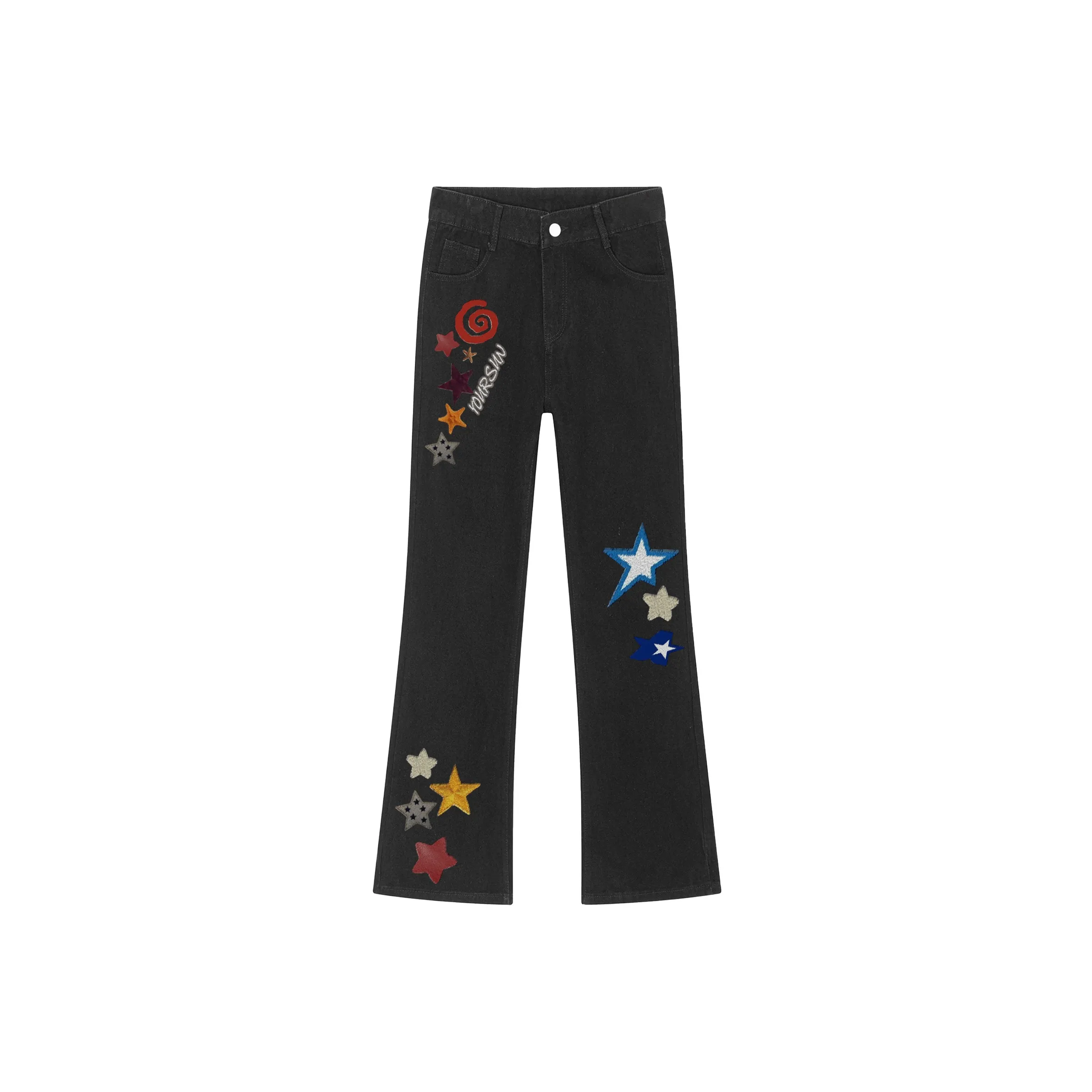 Удобный и освежающий джинсы унисекс