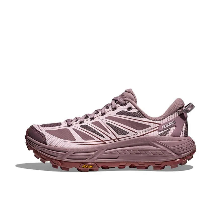 HOKA ONE ONE Mafate Speed 2 Амортизация Противоскользящий Поддержка Легкий Отскок Низкий Топ
