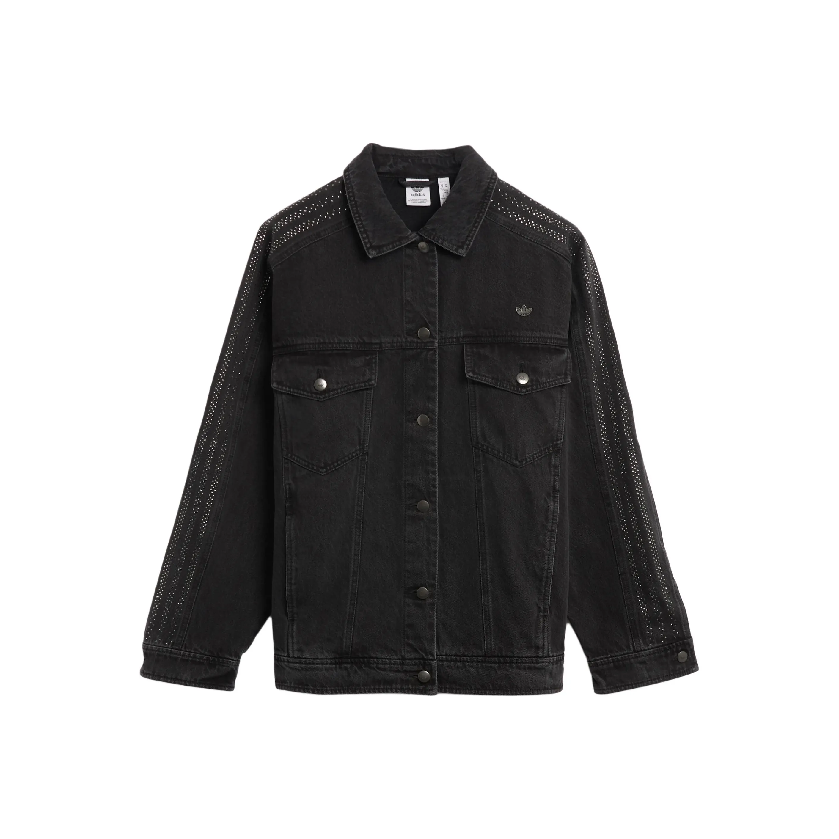 Adidas Atlanta Rhinestone Denim Jacket