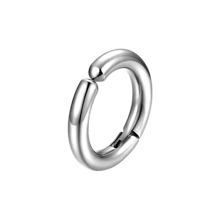 B Z Титановая сталь Нижняя заколка Серьги On Unisex