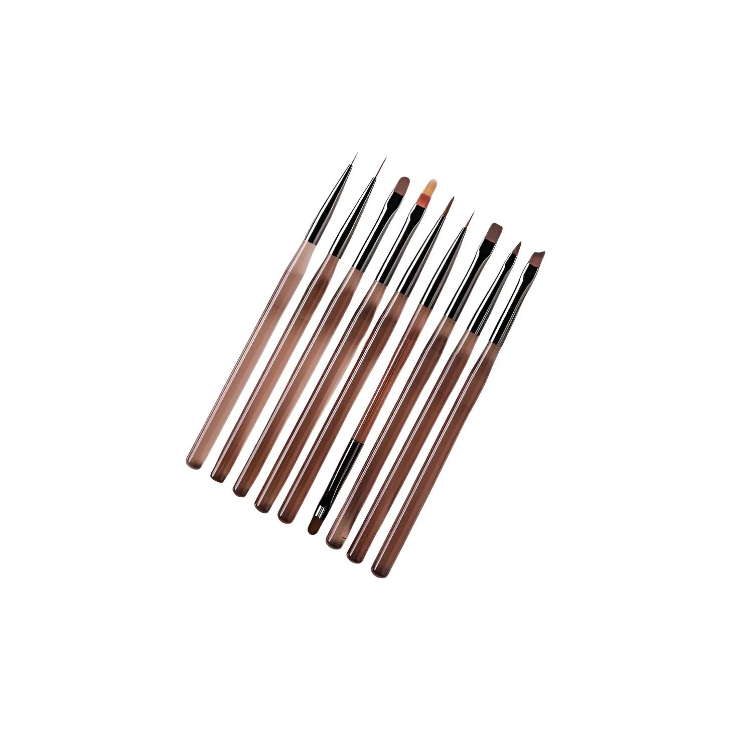 OEING Японская кисть для ногтевого искусства набор одежды окрашенная лазерная терапия ручка для ногтей кисть