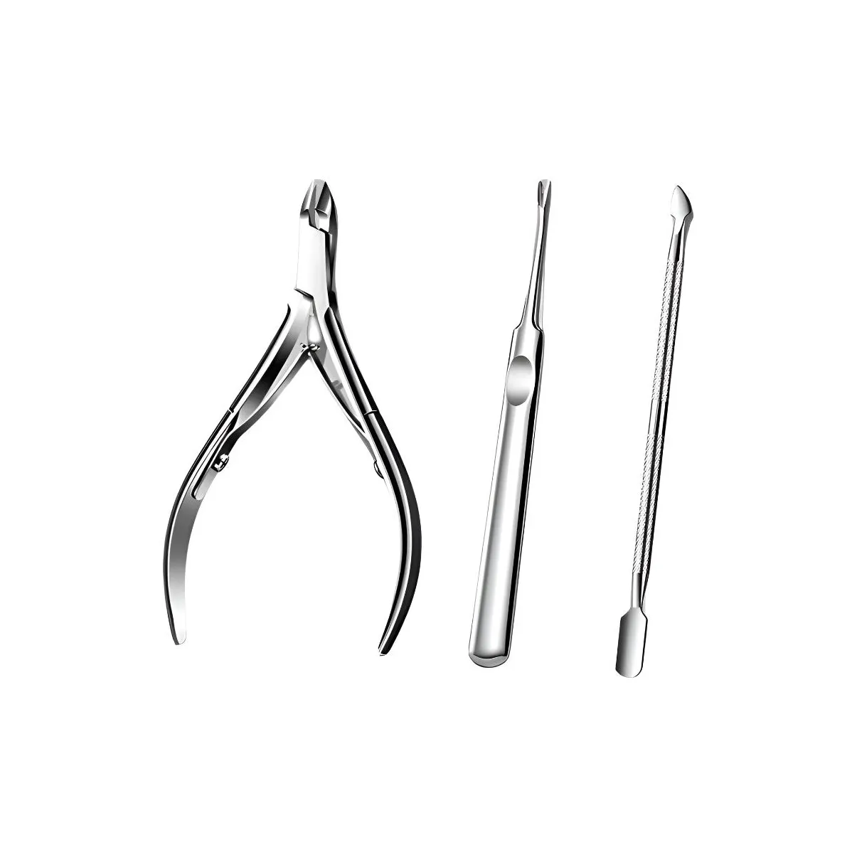 OEING Ножницы из нержавеющей стали PUSH для маникюра и арт-работ