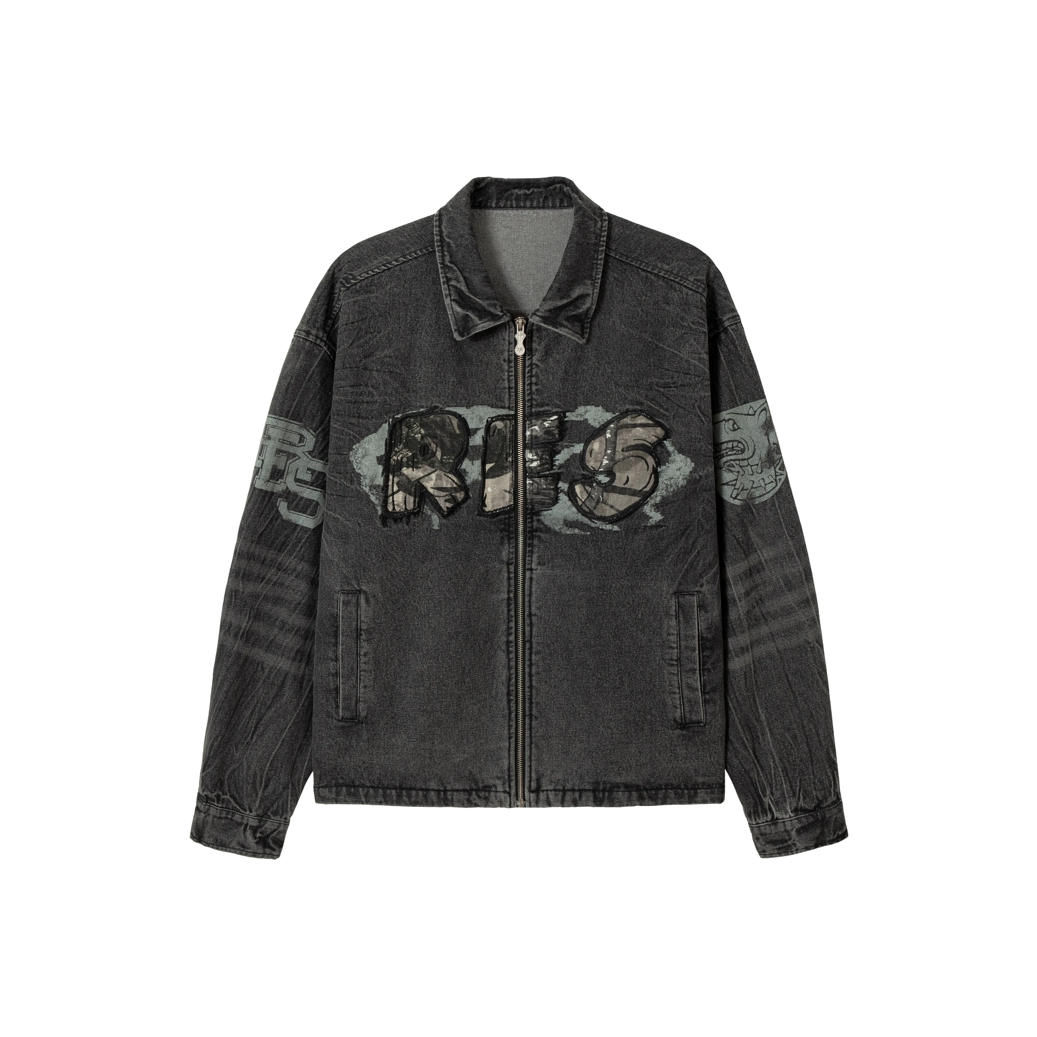 VERAF CA Carbon Black Унисекс Джинсовые куртки