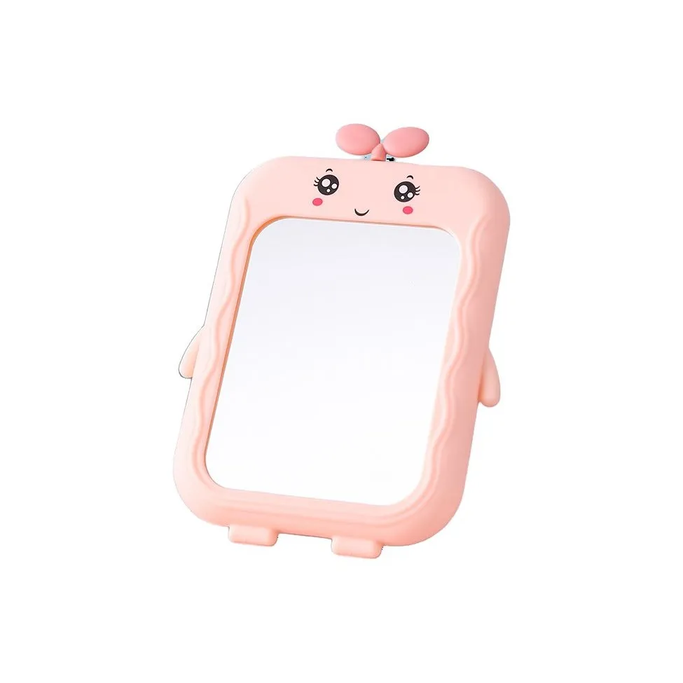 ECOHOME Трава Кукла Зеркало для макияжа Настольный Милый Спальня Одностороннее Зеркало