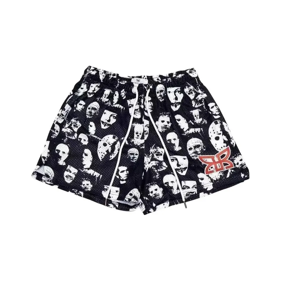 SZSX Черные Унисекс Баскетбольные Шорты