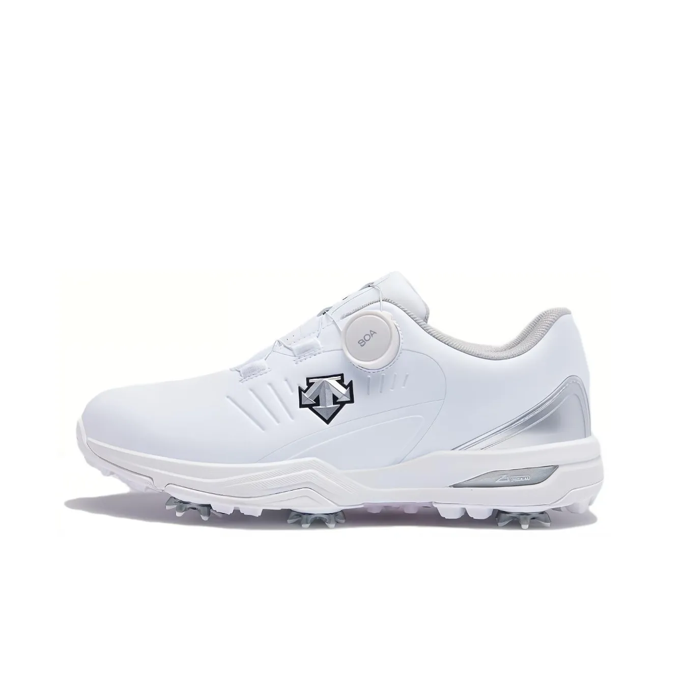 DESCENTE GOLF Series Boa Slip Resistant Low Top Golf Shoes Women's White