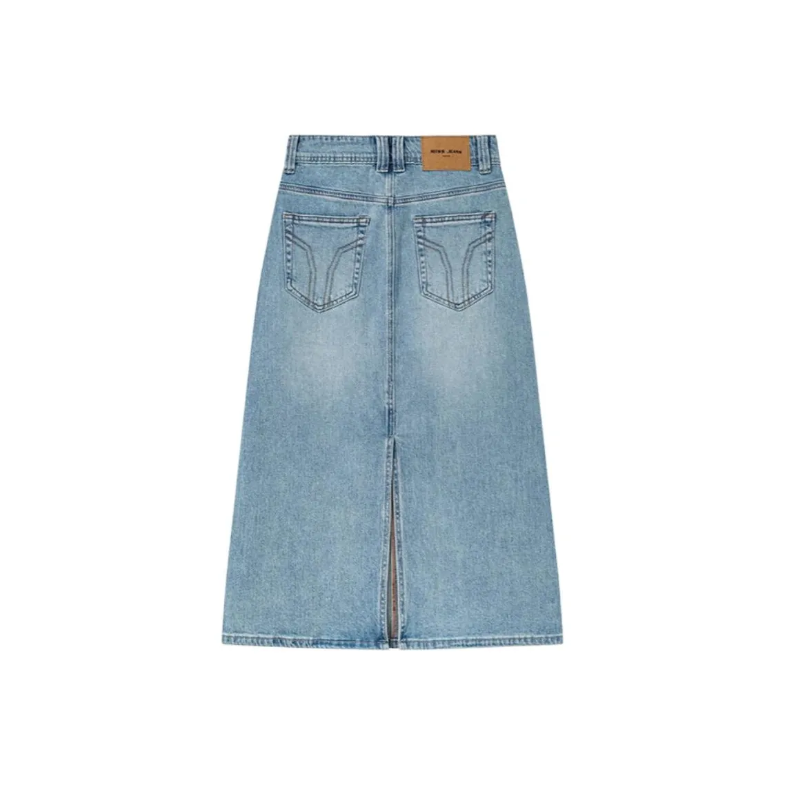 MH Синий Женские Джинсовые Длинные Юбки