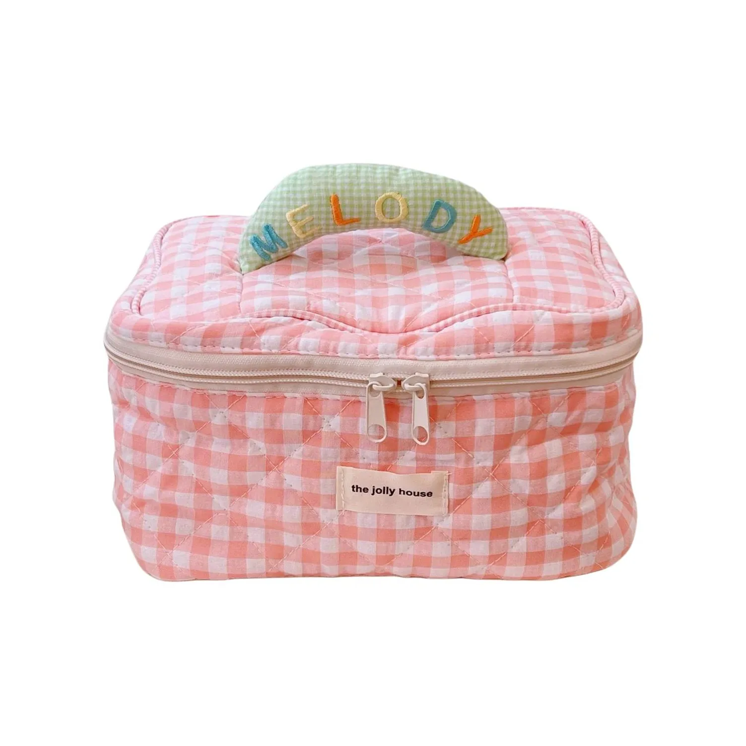 OMGD Ins Девичий Сердце Косметичка Большая емкость Премиум Портативная Косметика Устойчивая к пыли Хранение Портативная Водонепроницаемая