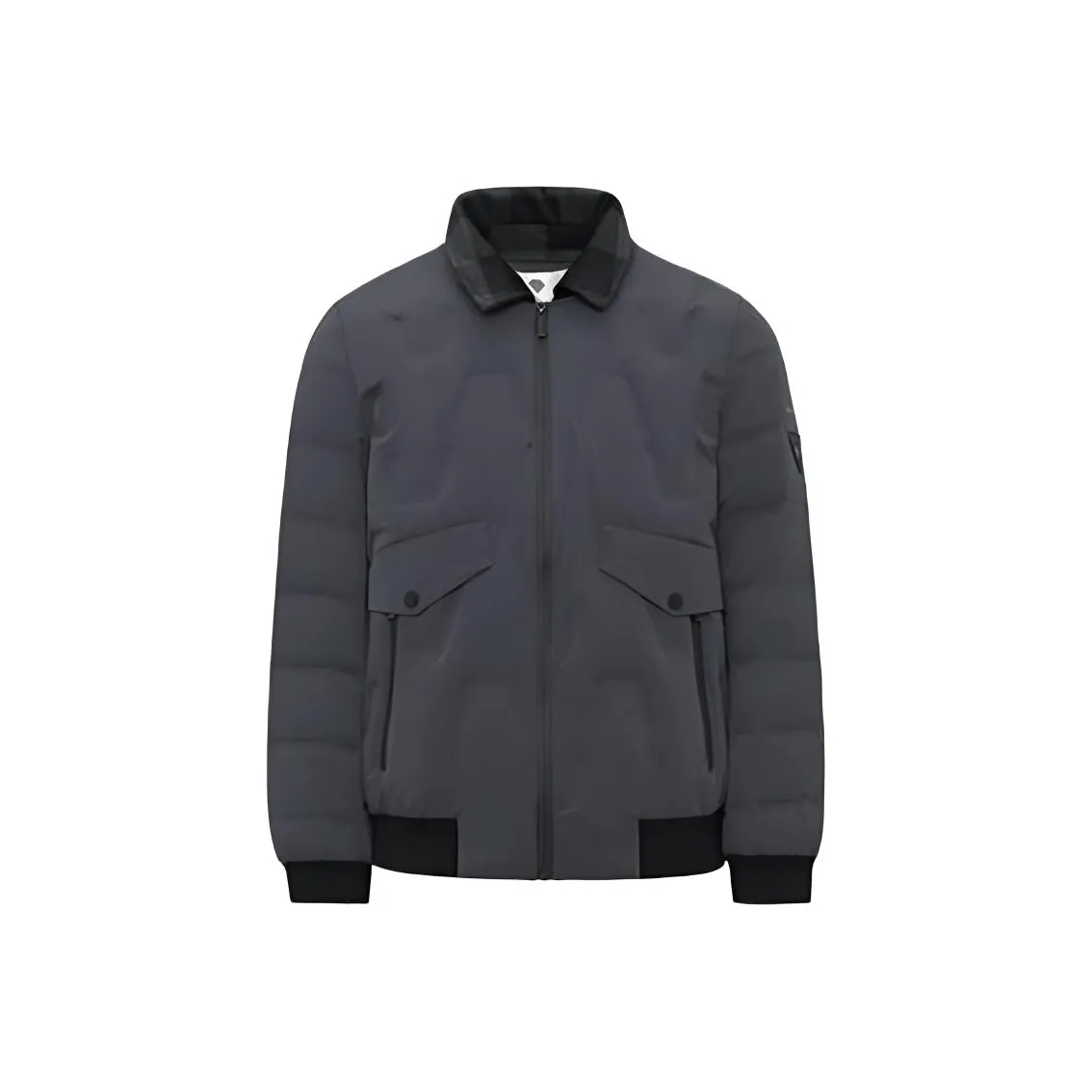 CHERICOM Пуховик Мужской Готический Серый