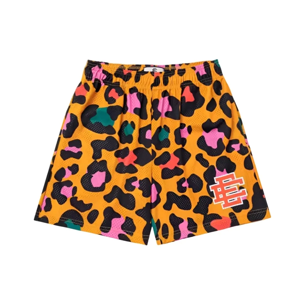 Leopard Kitten Повседневные шорты унисекс