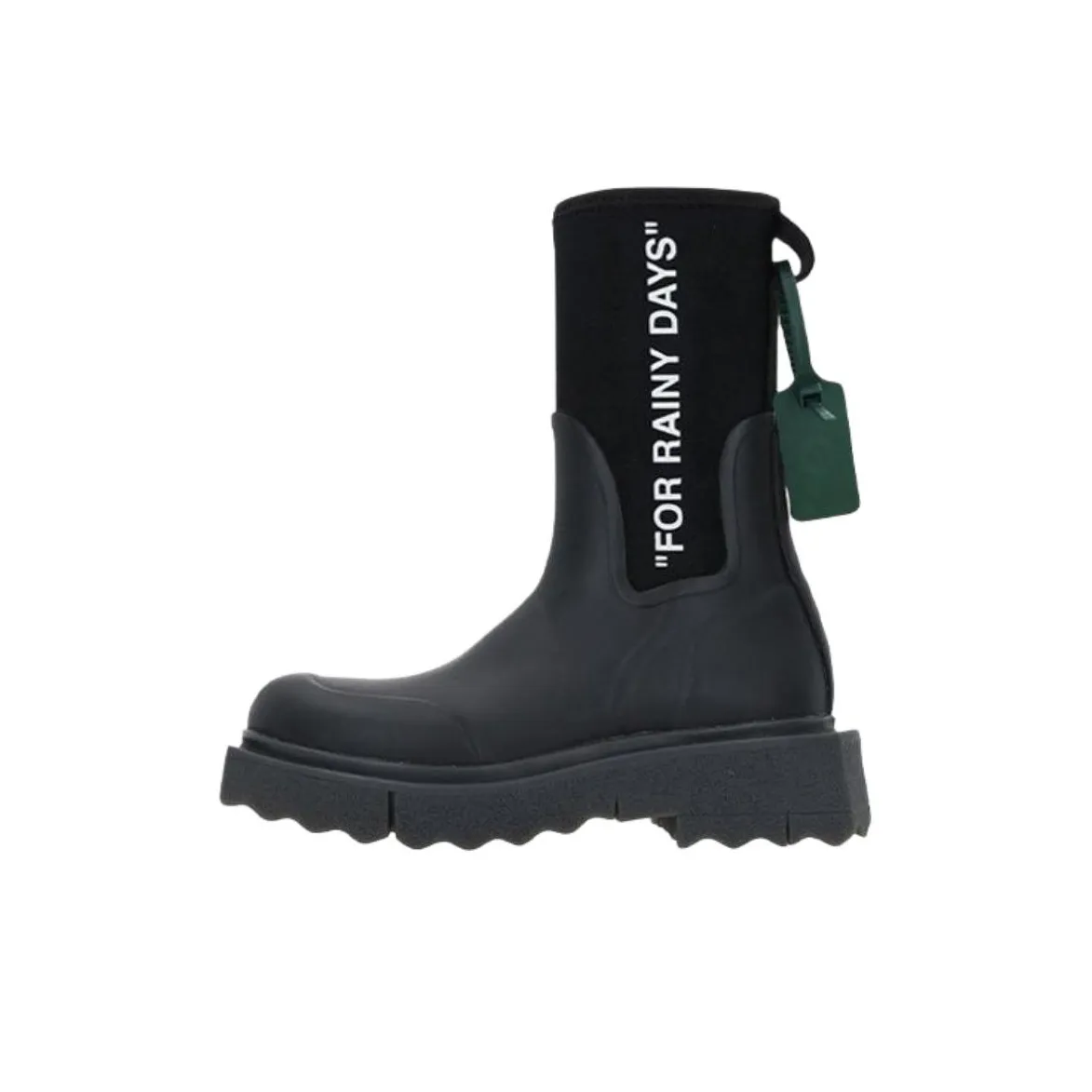 OFF WHITE For Rainy Days Rain Boot Black Women's