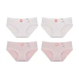 4팩 (2 화이트 + 2 쉬림프 레드)
