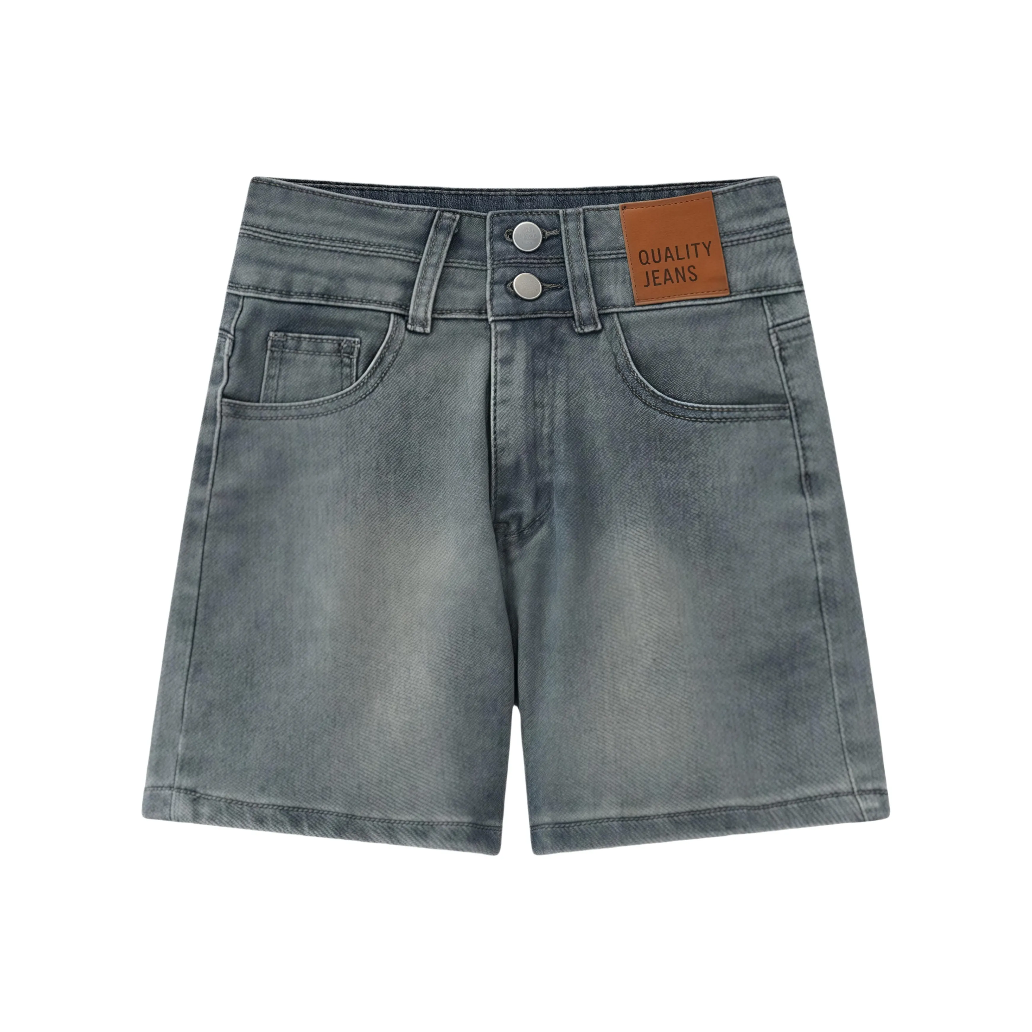 Lan Miao J8077 Желтые Джинсовые Шорты для Женщин