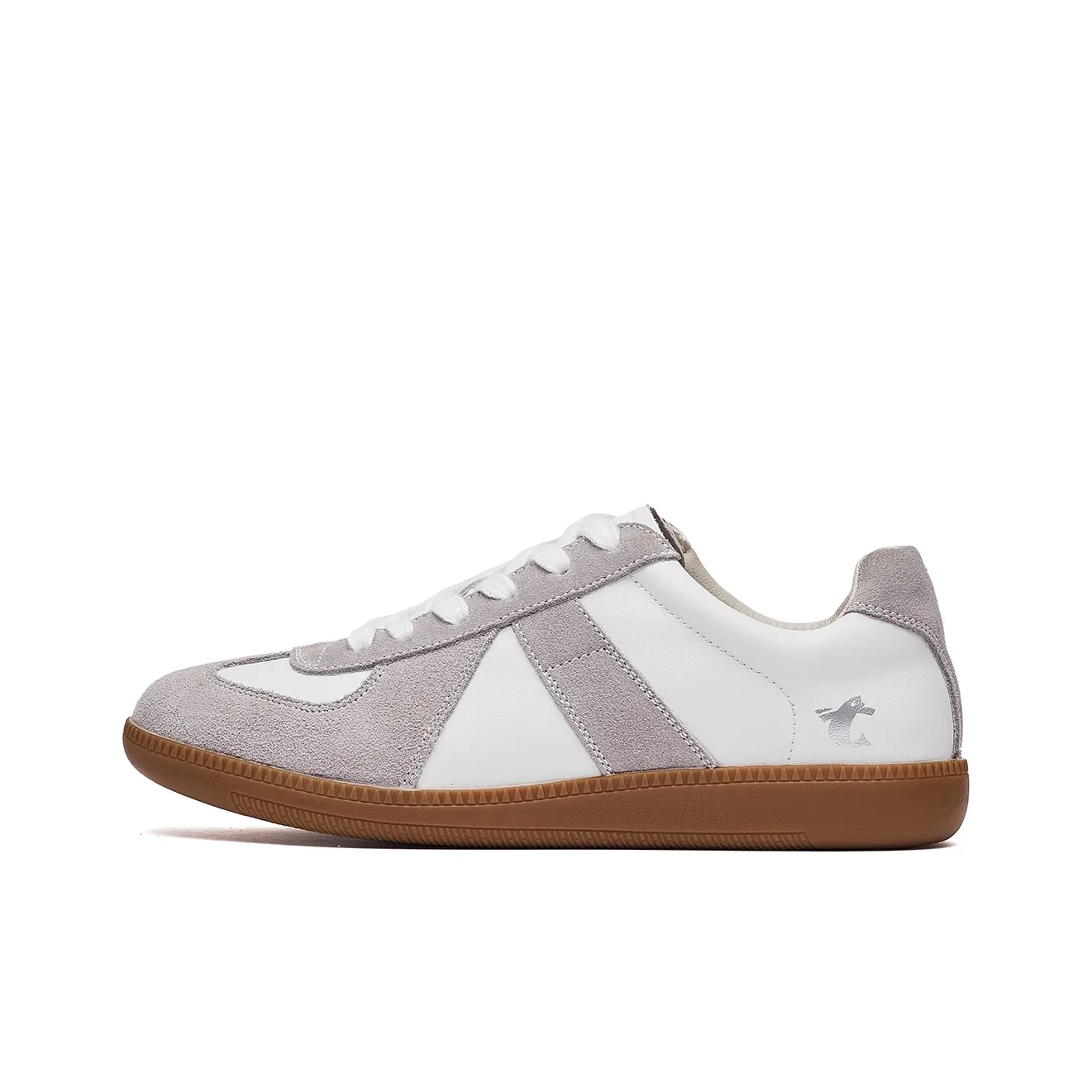 JUMP FISH Амортизация Легкий Низкий Топ Скейтборд Кроссовки Унисекс Белый Серый