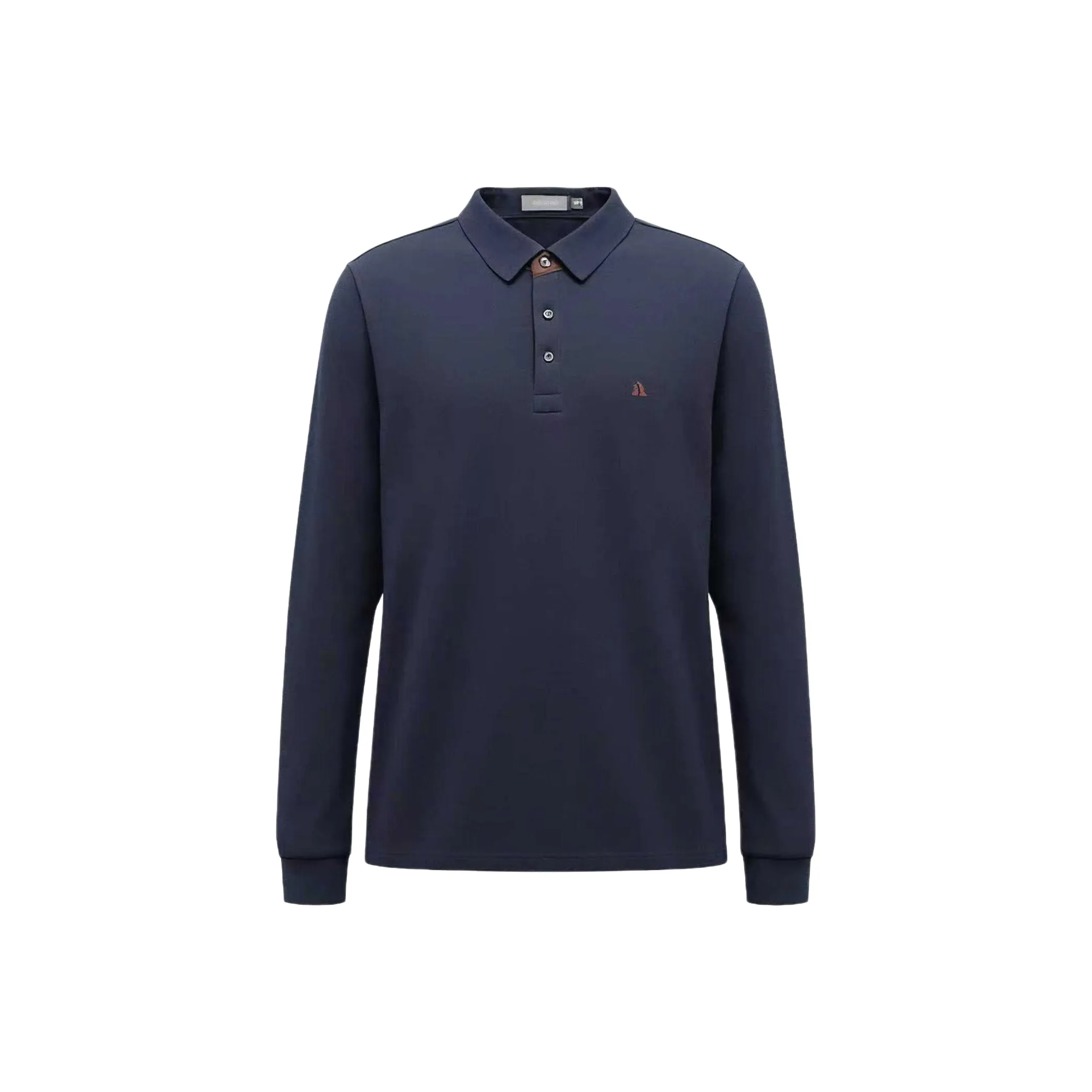 FIRS Темно-синяя мужская поло рубашка