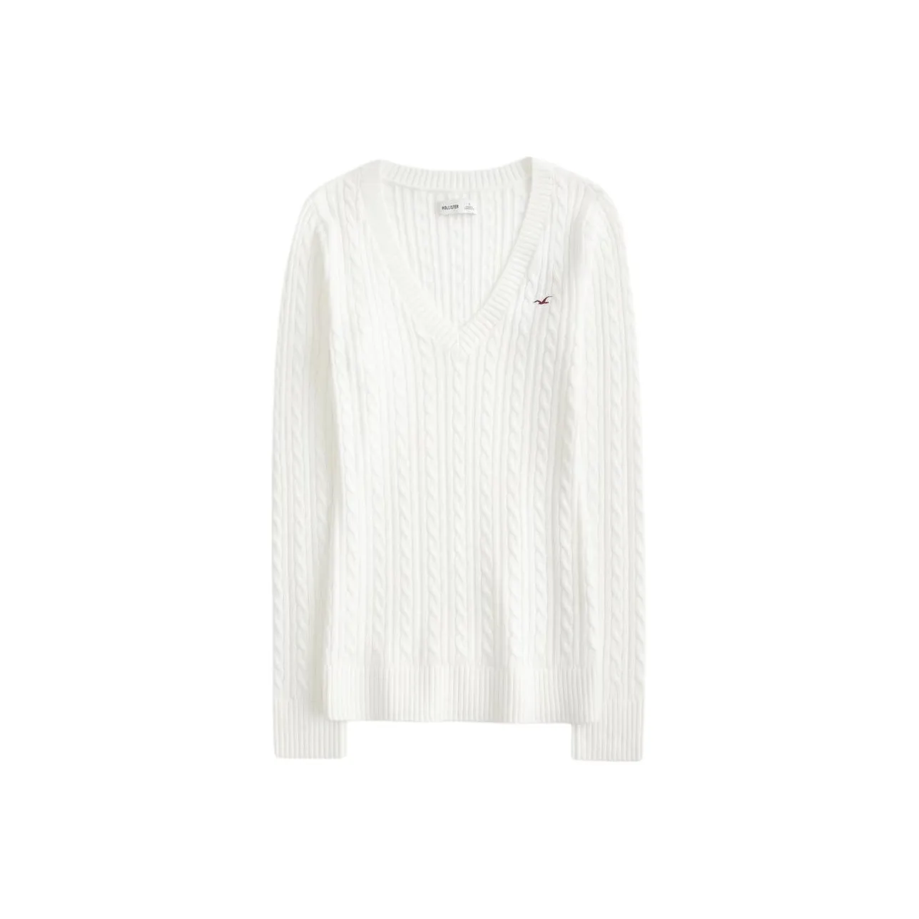 Hollister Белые Женские Свитера