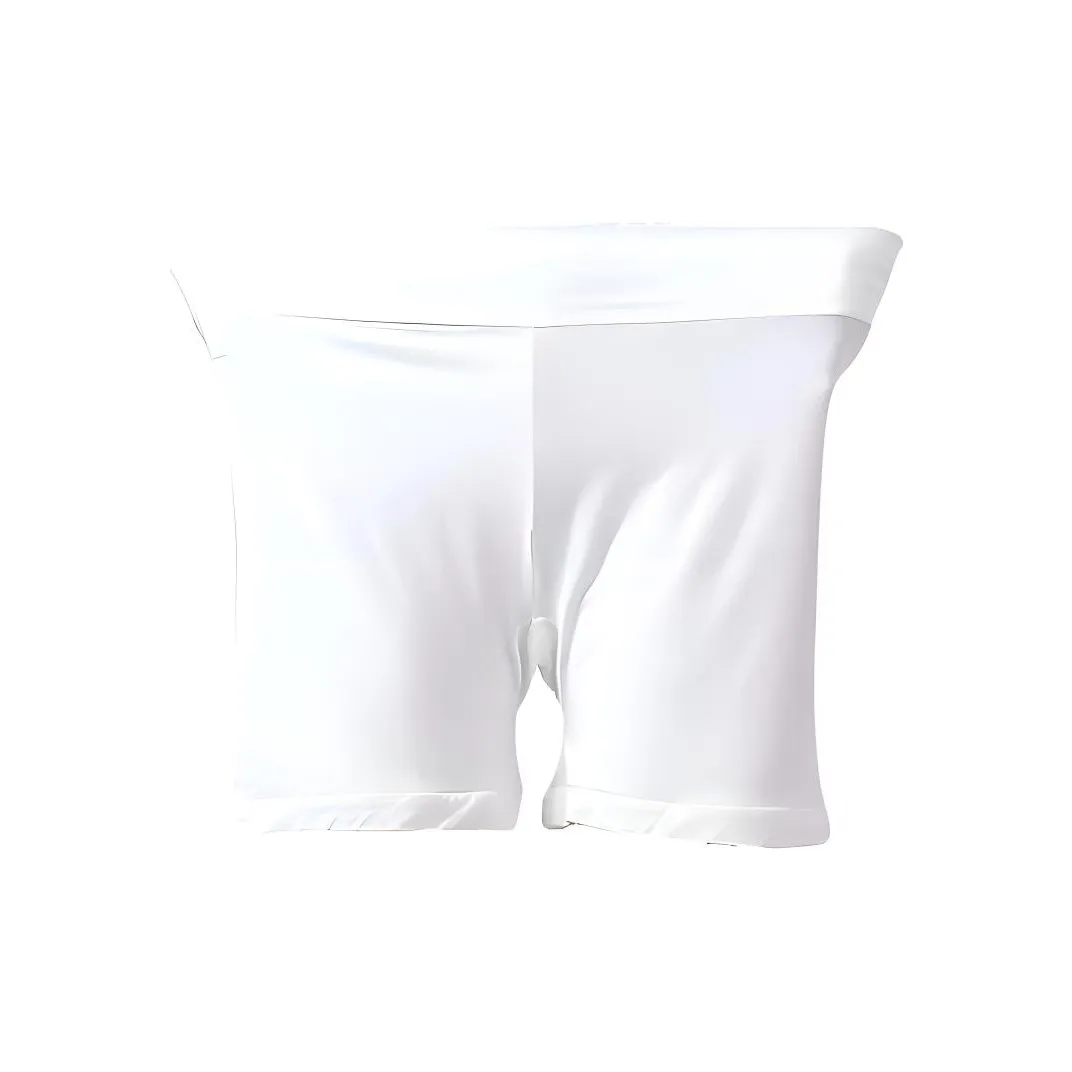 MAXDAVID Модал HIGH RISE Брюки длиной до бедра без манжет Белые J82011068 Женские Леггинсы