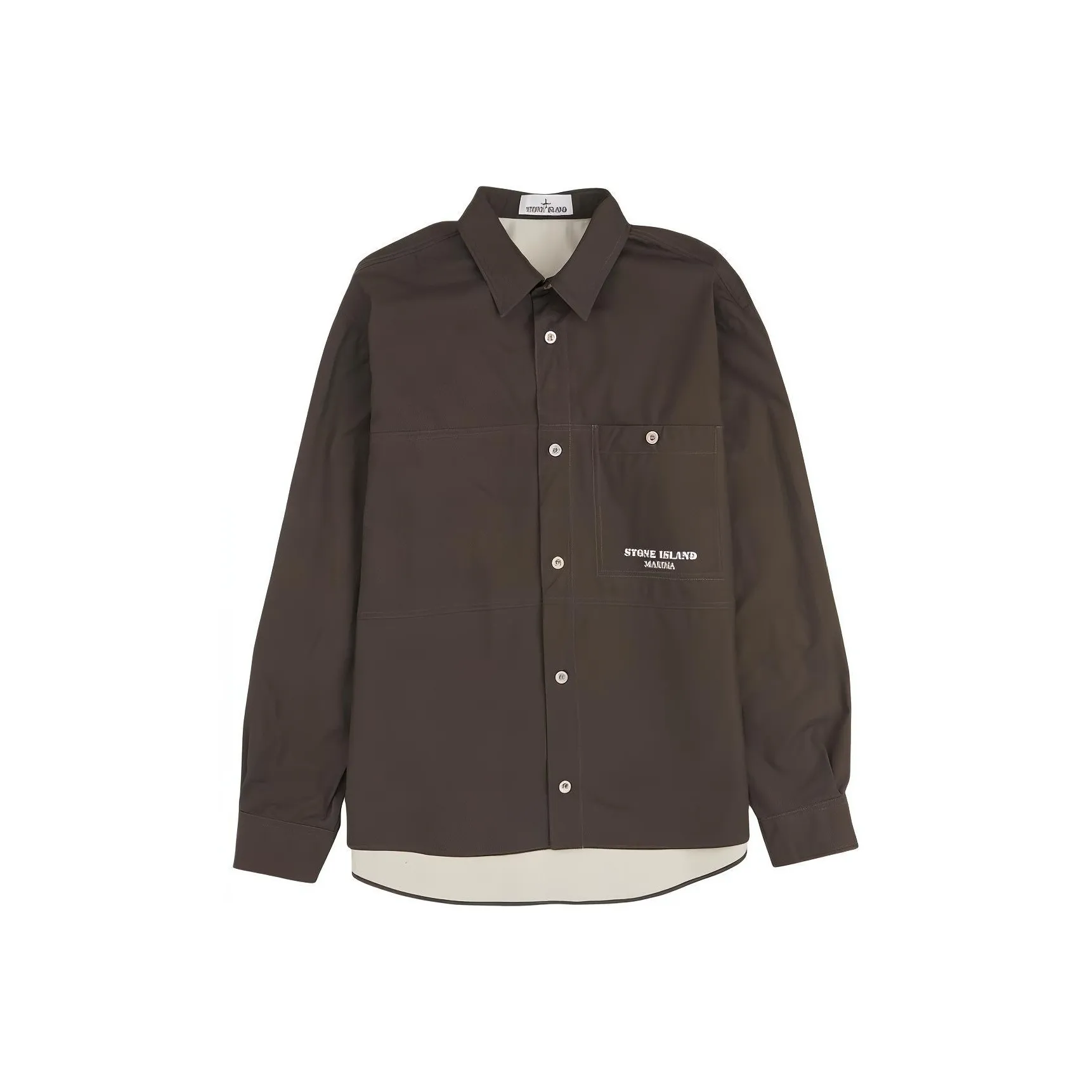 Stone Island Куртки и Пальто Мужской Темно-Серый