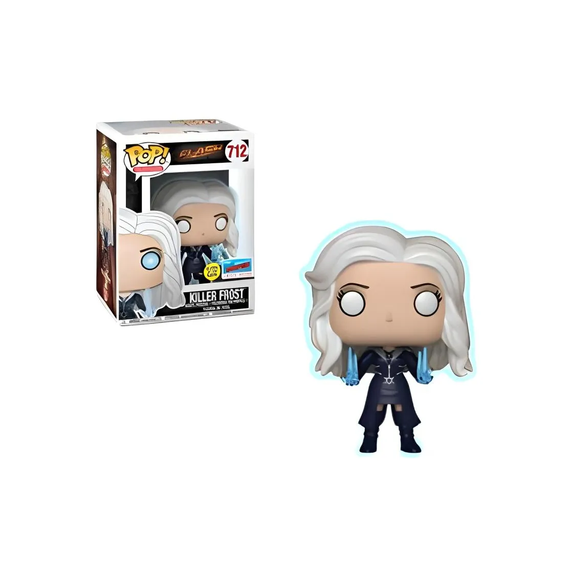Funko Pop! Television The Flash Killer Frost Glow Nycc Figure #712