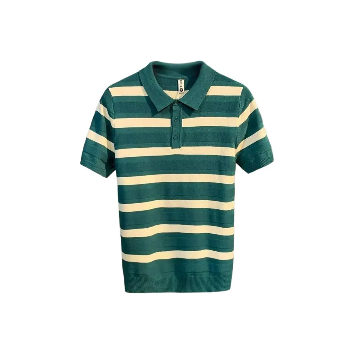 Chisportate Зеленое Унисекс Поло