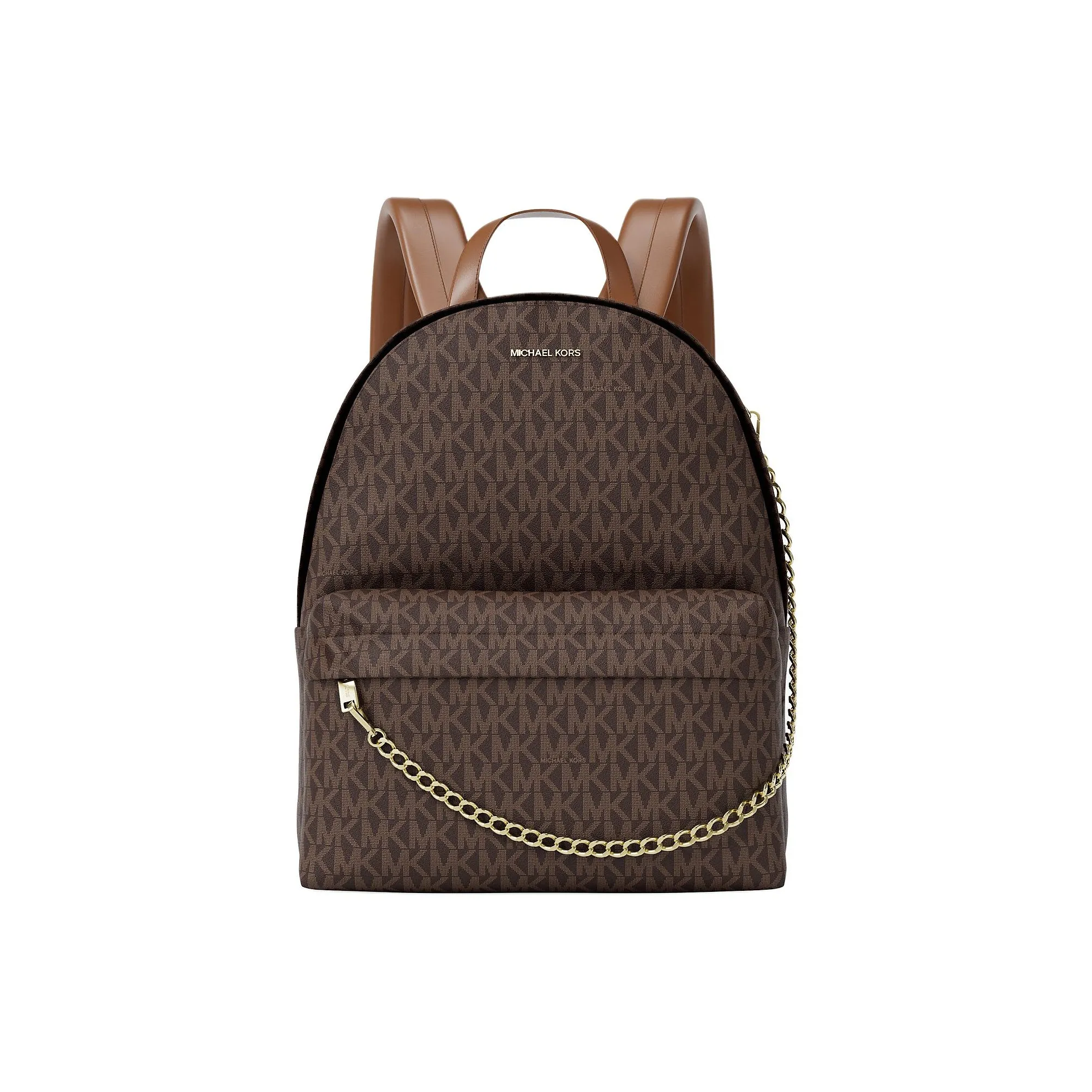 MICHAEL KORS Slater Покрытый холст Рюкзак Средний Женские Коричневый