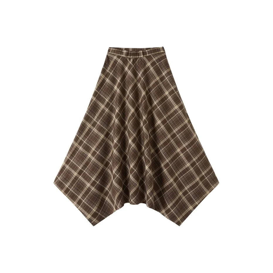 XIANGYING Повседневная длинная юбка женская