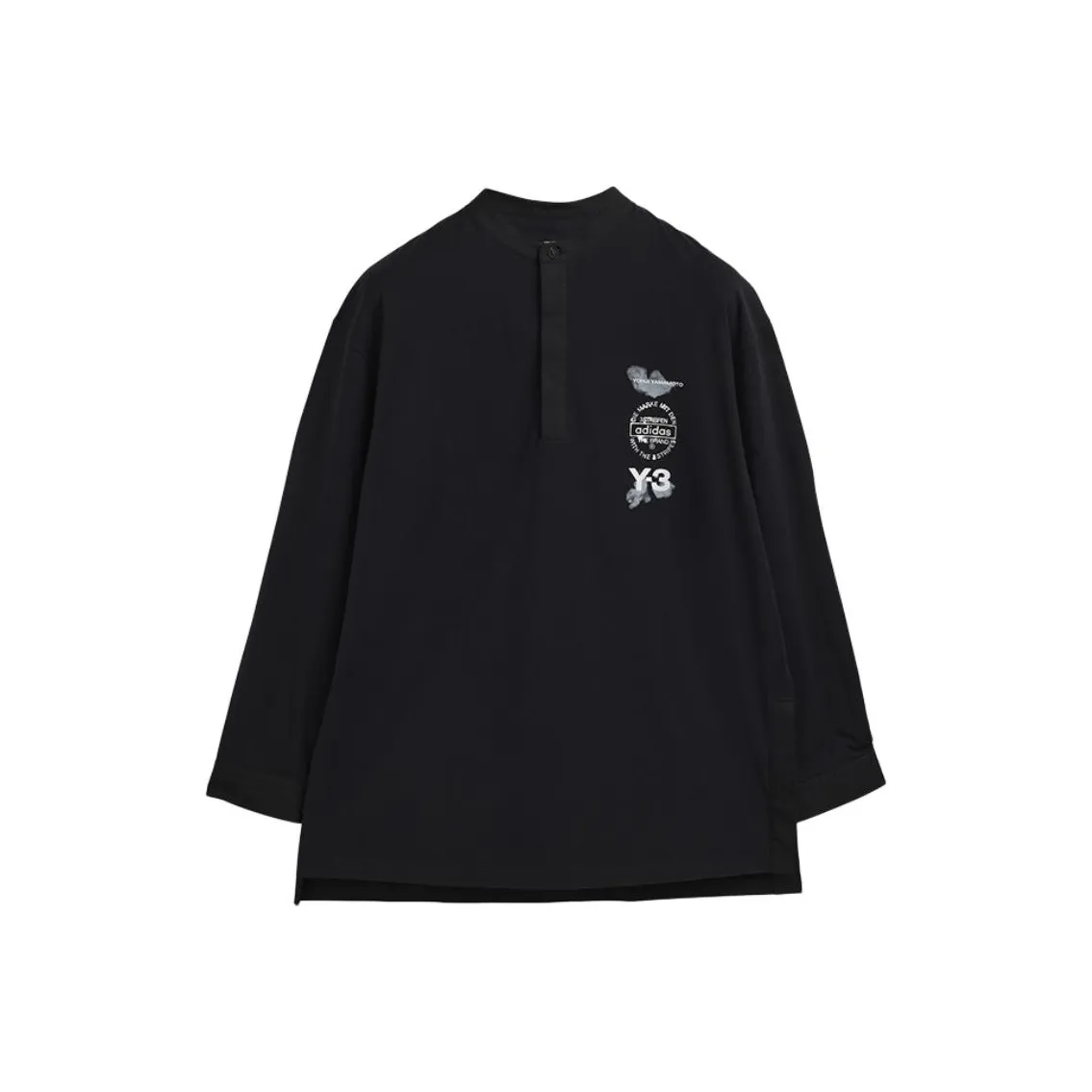 Y 3 Черные Мужские T-Рубашки