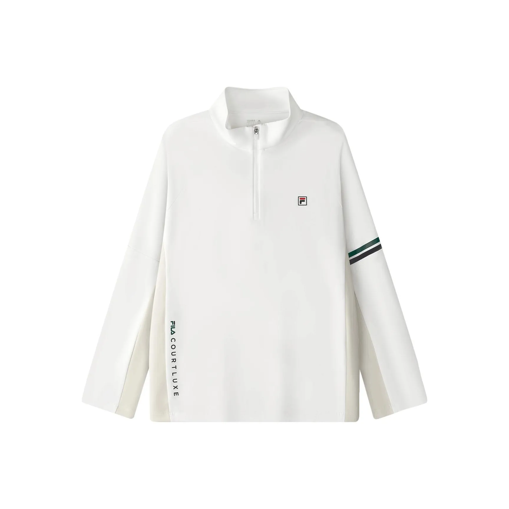 FILA KIDS Длинный рукав Т-рубашка Нефритовый белый Детский