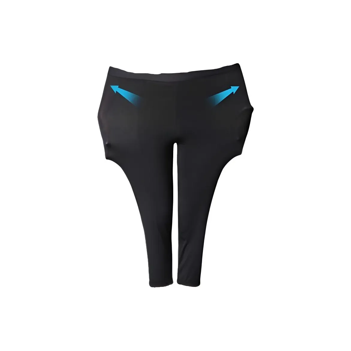 MAXDAVID Black Ice Шелк Seven Eighths Женские Леггинсы