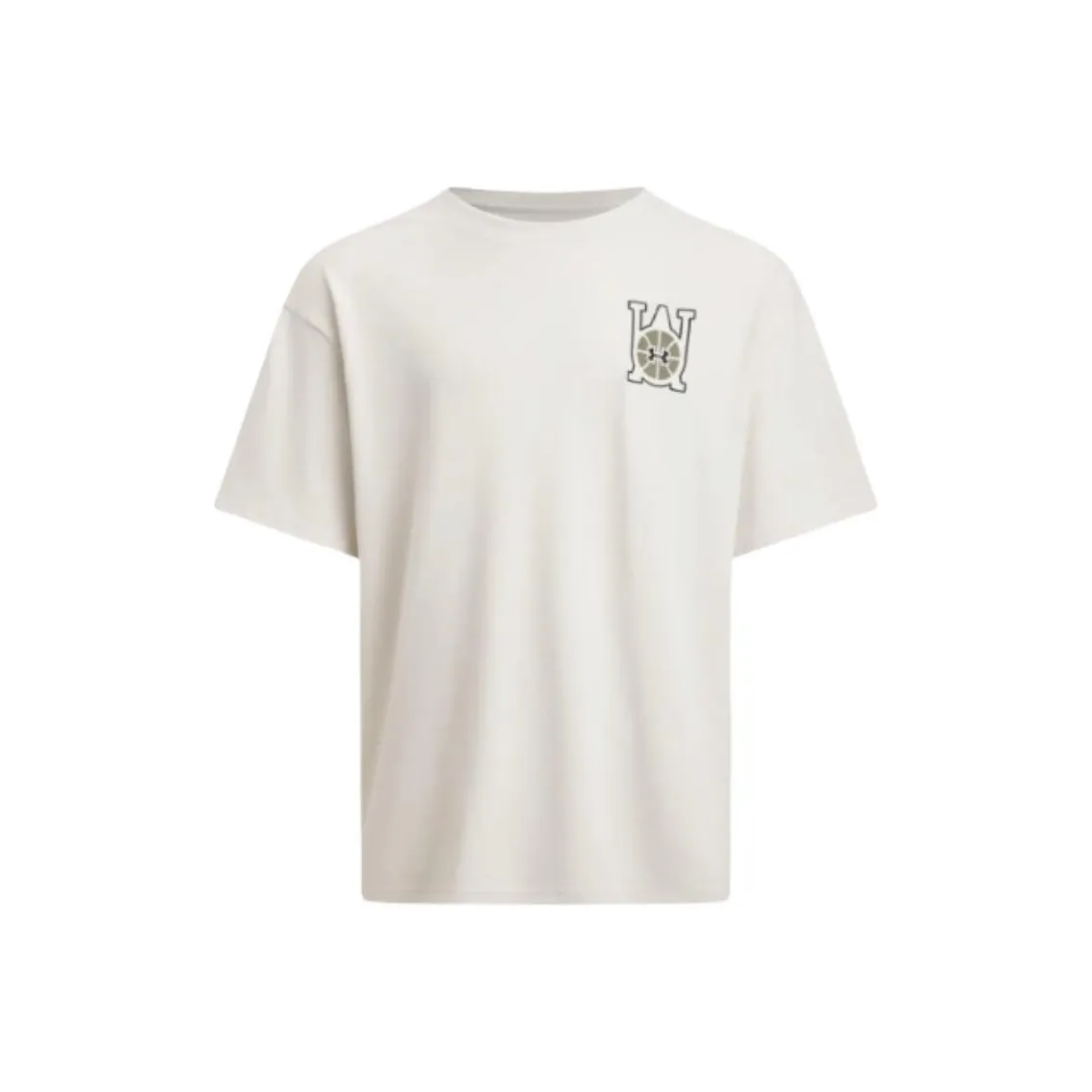 Under Armour Hoops SS25 Courtside T-Shirt Мужской
