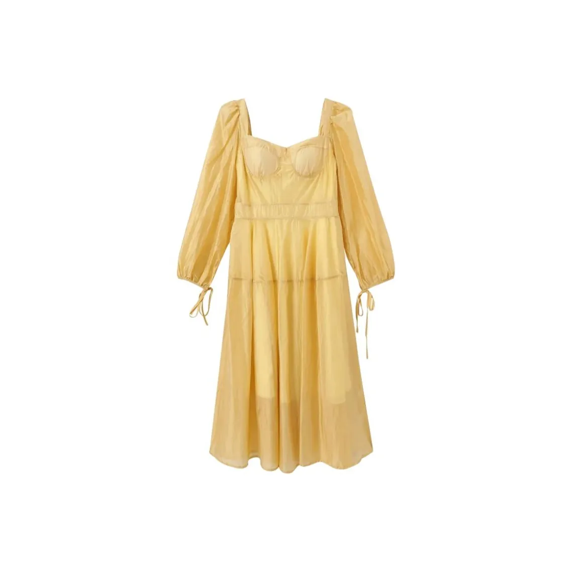 JOSR Длинное платье с длинными рукавами женское